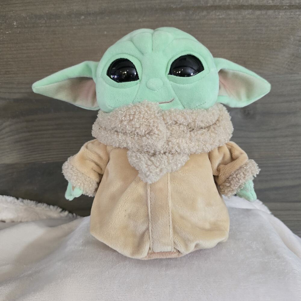Star Wars Mandalorian Baby Yoda The Child 9" Plush Doll by Mattel 2020